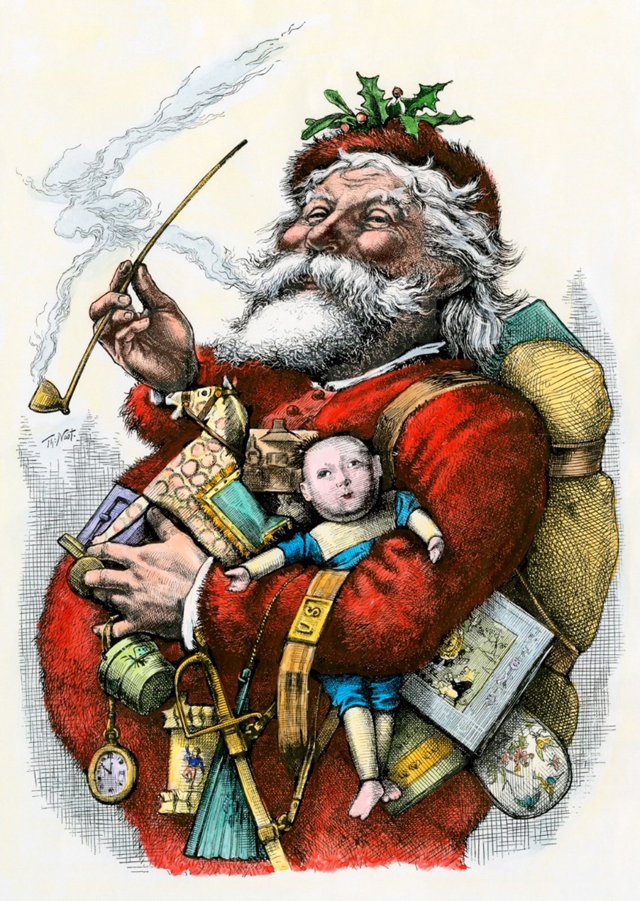 SHOCK HORROR – FATHER CHRISTMAS IS AMERICAN!