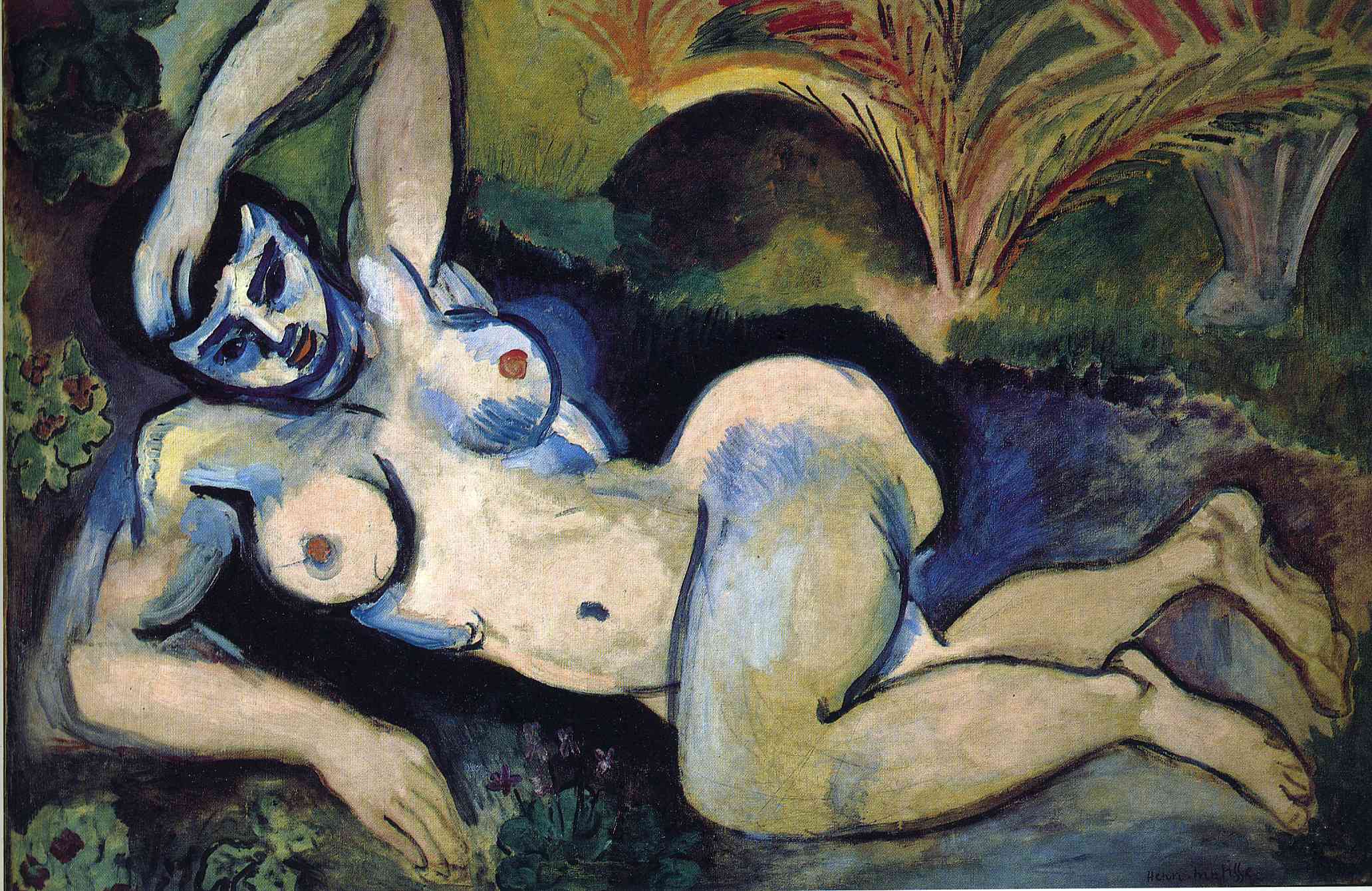 Blue Nude